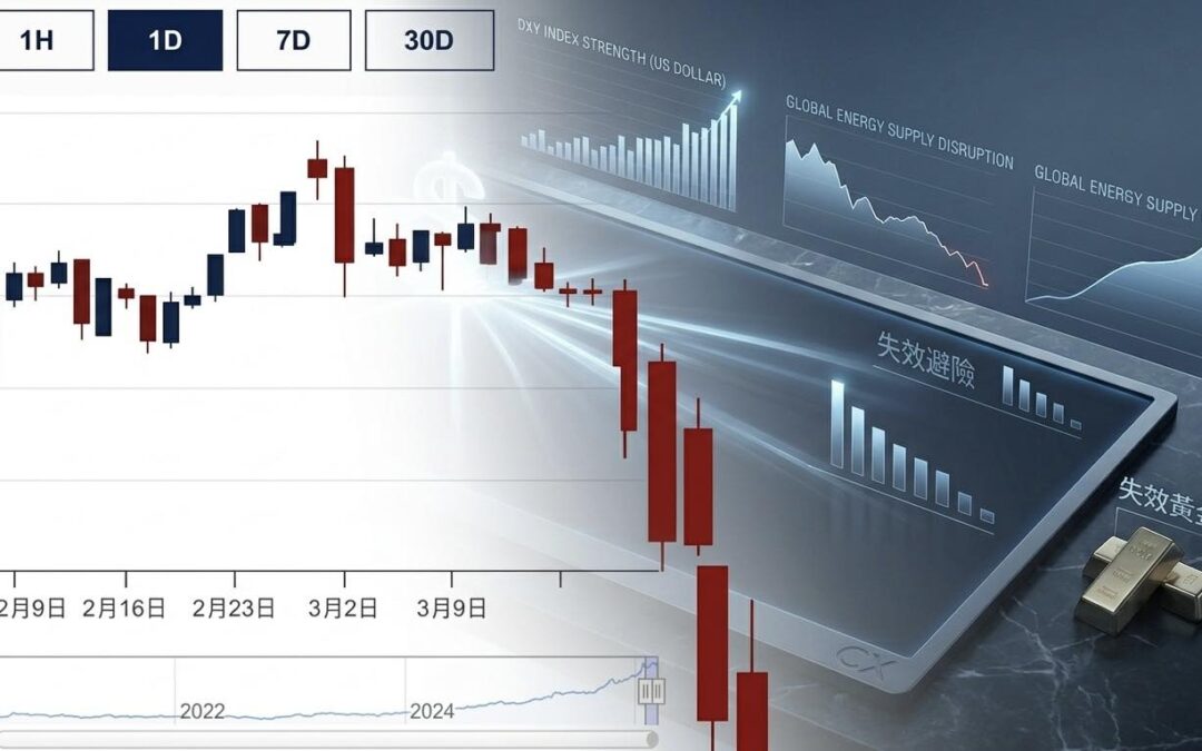 油價飆升、戰爭險上漲：避險邏輯失靈下的資產防禦策略