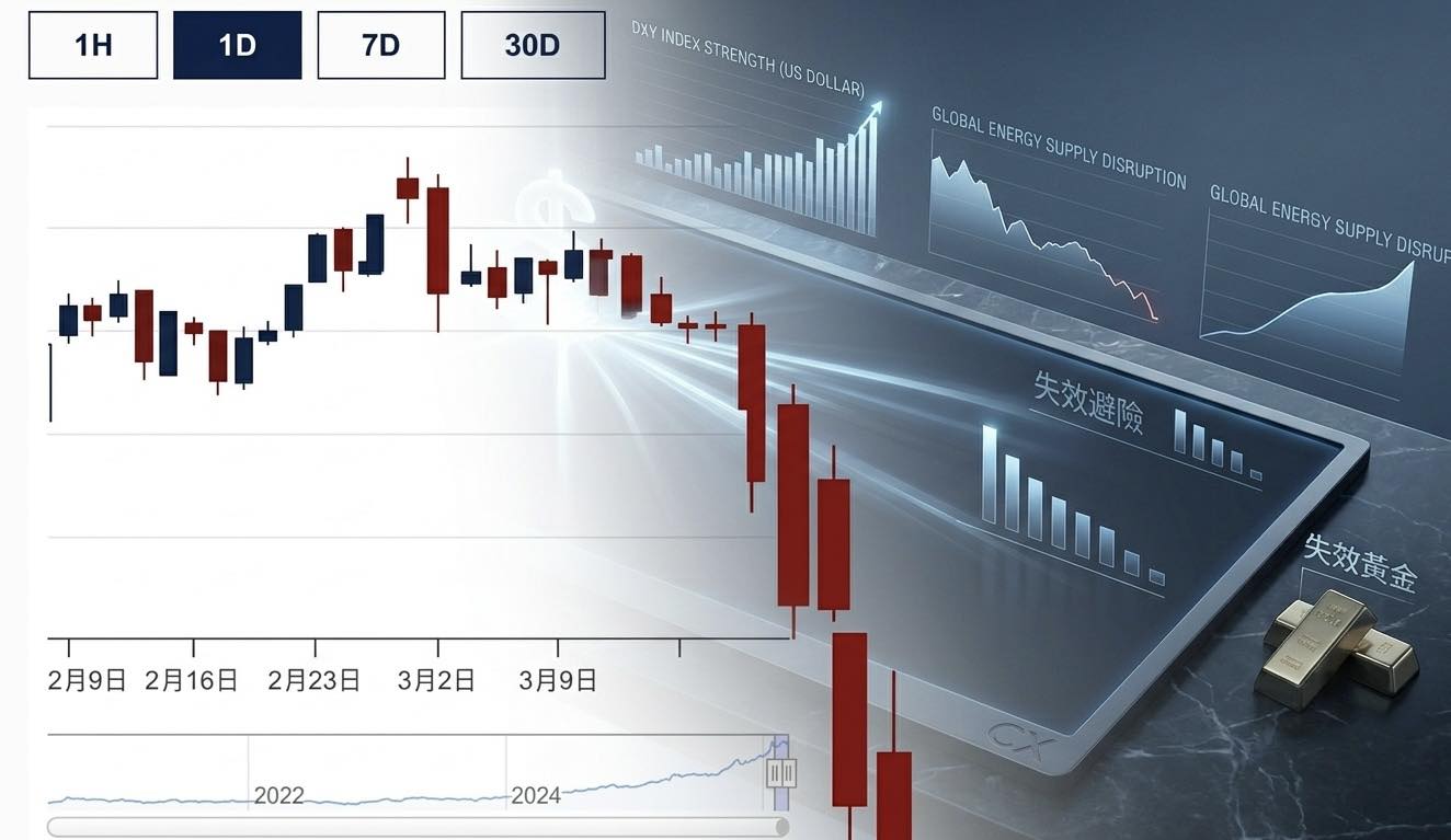 油價飆升、戰爭險上漲：避險邏輯失靈下的資產防禦策略