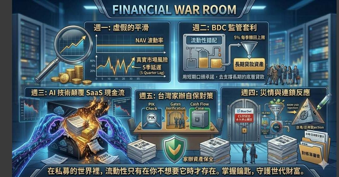 當閘門關上之前：家族資產真正需要的不是收益，而是流動性