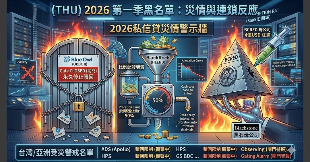 2026 第一季黑名單：誰在關門？誰在硬撐？