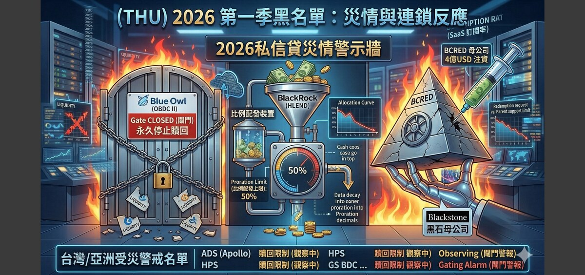 2026 第一季黑名單：誰在關門？誰在硬撐？