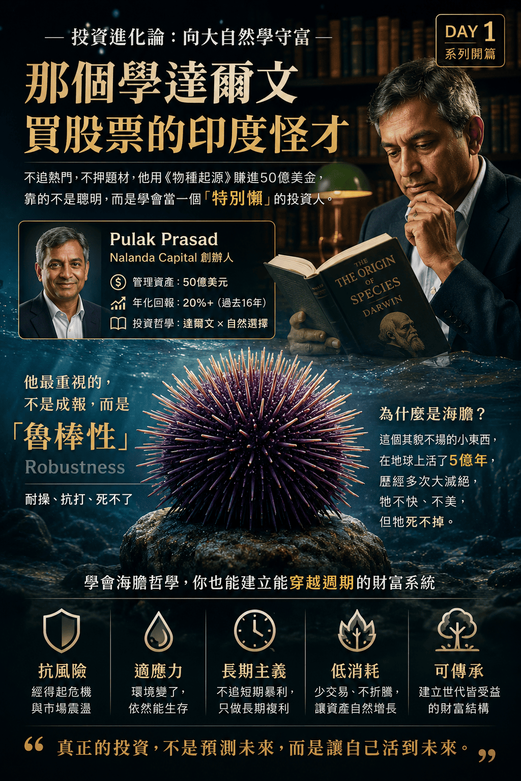 投資進化論：向大自然學守富（Day 1）