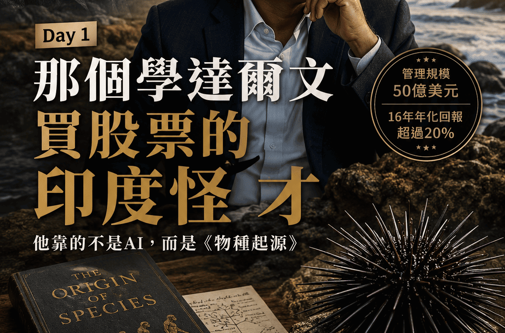 那個學達爾文買股票的印度怪才