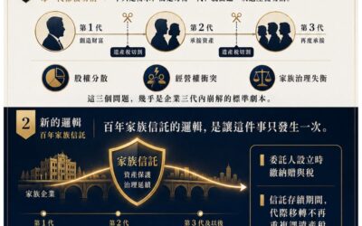臺灣家族財富傳承,正在迎來一個關鍵的政策視窗(上集)