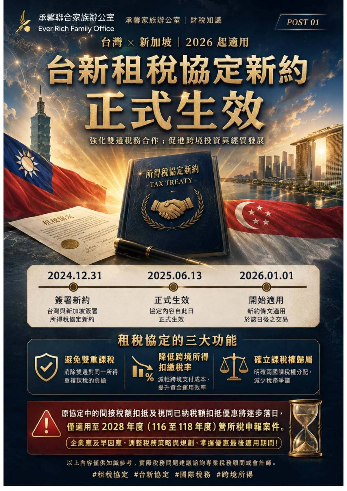 台新租稅協定更新，對你的影響是什麼？